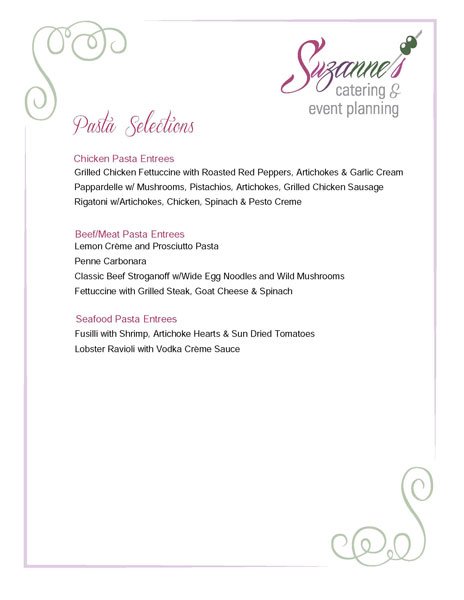 Suzannes-Catering-Pasta-Menu-Page-2